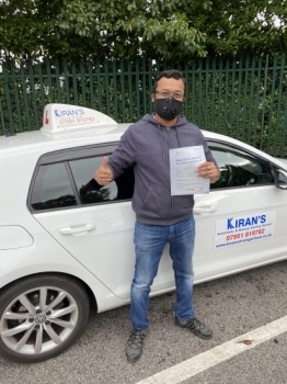 I am glad I joined Kiran´s Driving School for my manual driving lessons. I used to drive an automatic in USA and recently moved to the UK and decided to go with manual. Kiran was very professional and the lessons were well structured. He helped me correct a lot of the bad driving habits I had 