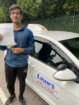 Amazing experience. Even though had limited time with him, he did his best to correct errors in my driving. Kiran goes above and beyond what is expected of an instructor. Thanks to him I passed on my first try!