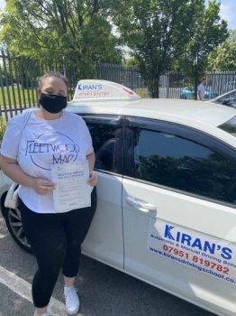 Kiran is one of the best driving instructors I’ve ever had! He’s patient, informative and a good laugh! I passed first time with a few minors but overall a very good experience!