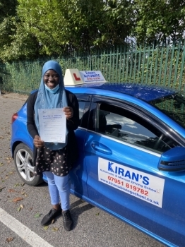Kiran is an all round professional who teaches well and communicates well and teaches based on individual needs. Kiran driving school is highly recommended.