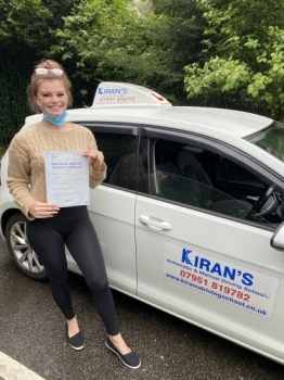 I have just passed my test with no faults and have had around 30 lessons. There was always good communication and I felt I could speak to Kiran if I didnt understand something. Would recommend xx
